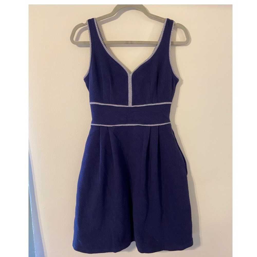 Maison Jules Junior’s Navy sailor inspired dress